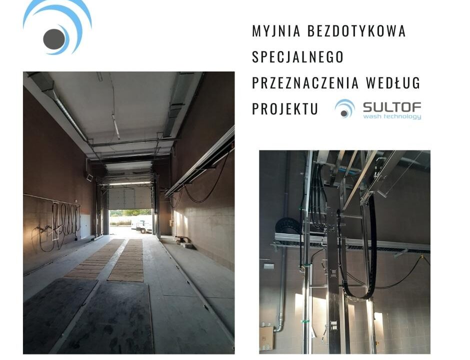 Myjnia bezdotykowa specjalnego przeznaczenia