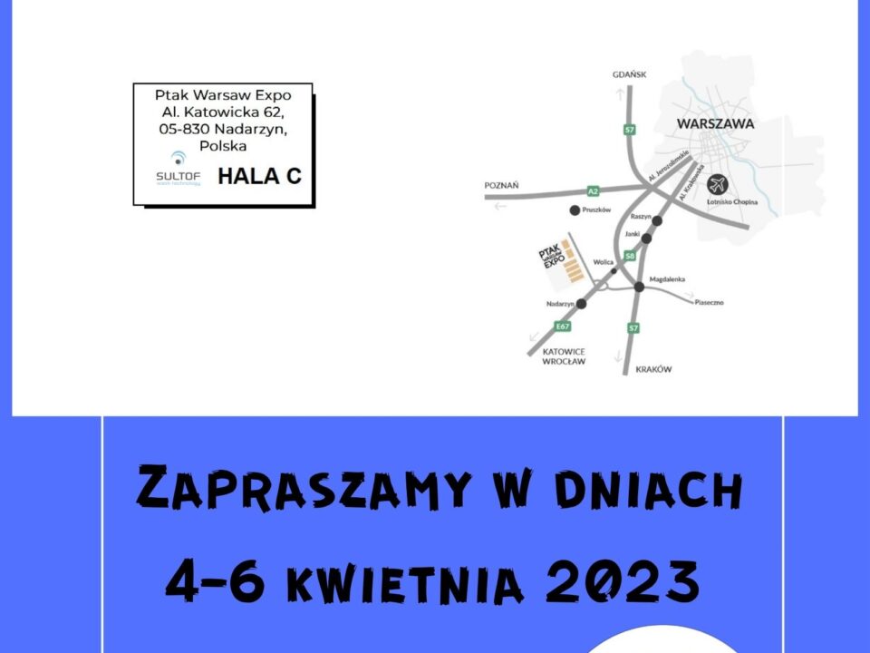 Zaproszenie na Targi EXPO 2023