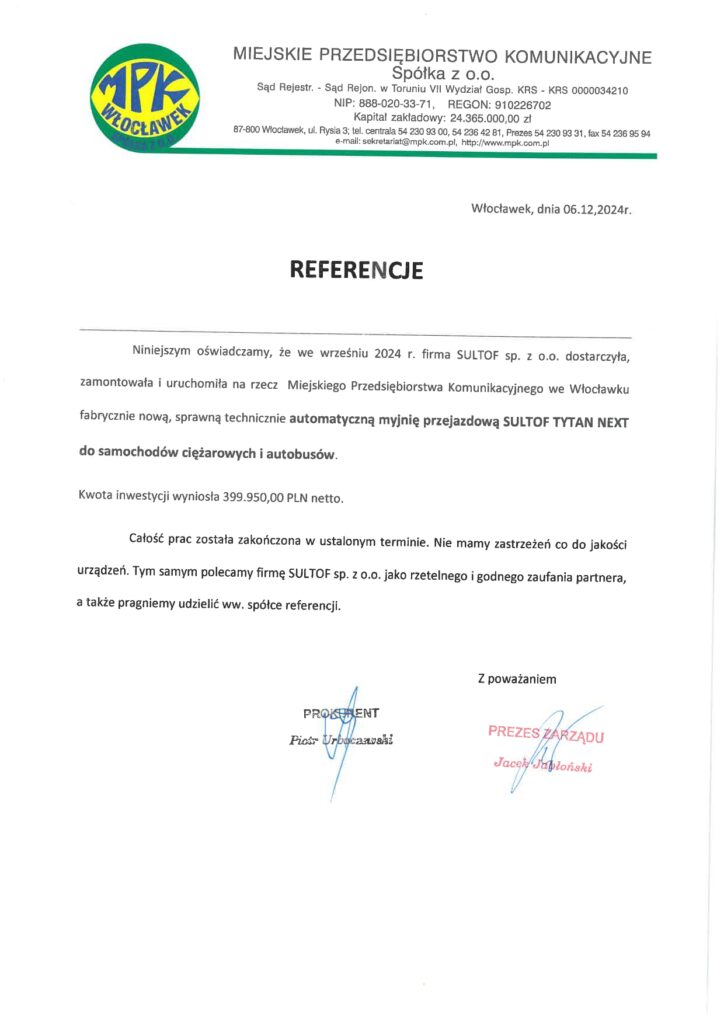 Referencje TYTAN NEXT 2024 MPK Wloclawek page 0001