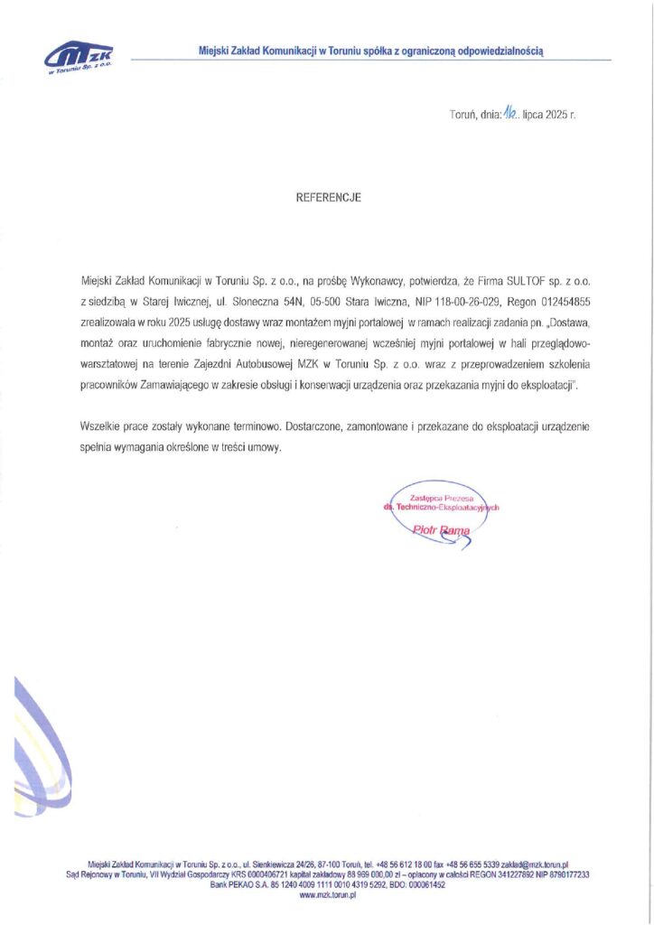 Referencje TYTAN NEXT 2025 MZK Torun page 0001